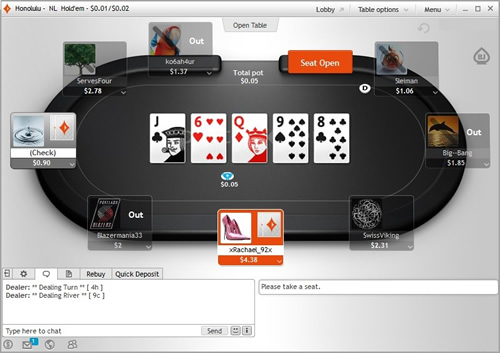 party poker gry cash games
